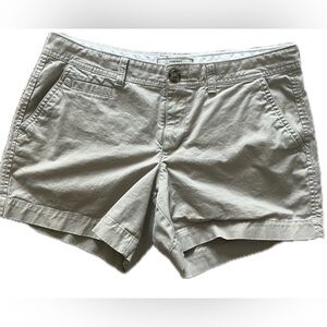 OLD NAVY khaki perfect shorts Size 6